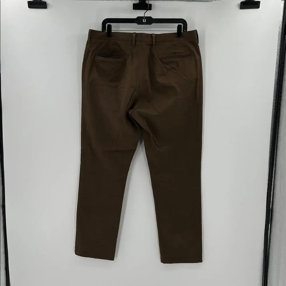 J. Crew Men's 770™ Straight-fit stretch chino pant - Brown - 34 - NWOT Flawed